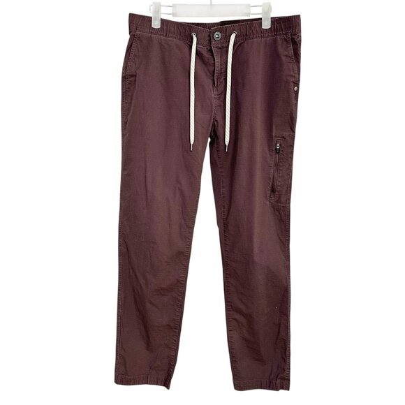 Vuori Ripstop Pant Jogger Sz Large Chesnut Brown Gorpcore Utility Hiking - Picture 2 of 11